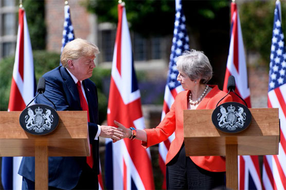 Trump hails ties with UK despite Brexit criticism