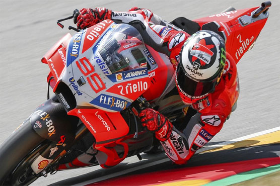 Lorenzo fastest in German MotoGP practice