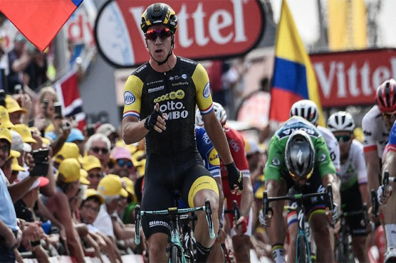 Groenewegen's show of power silences Tour de France critics