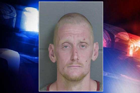 Man smashes through grocery store ceiling, twice