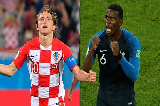France and Croatia name unchanged teams for World Cup final