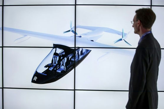 Rolls-Royce unveils hybrid flying taxi at Farnborough
