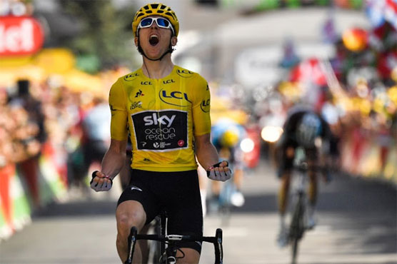Geraint Thomas won the 12th stage of the Tour de France on Thursday