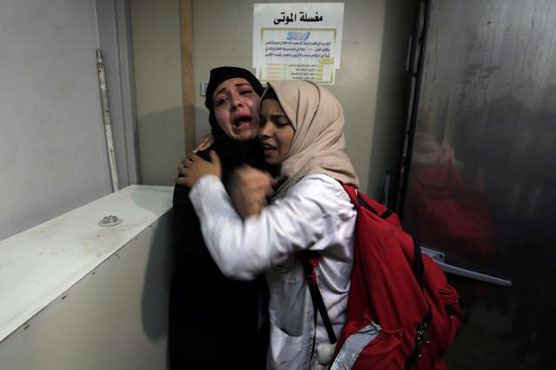 Four killed as Israel strikes targets 'throughout Gaza'