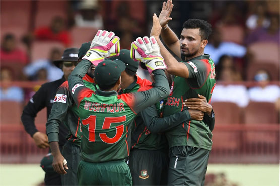 Tamim, Mashrafe script Bangladesh win over West Indies