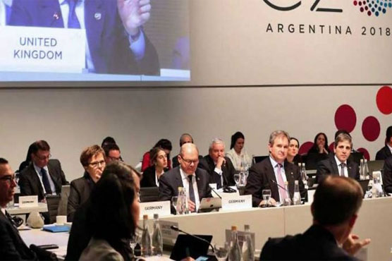 G20 urges dialogue to resolve trade tensions that threaten growth