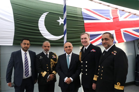 Pakistan Navy ship Aslat visits Portsmouth, UK