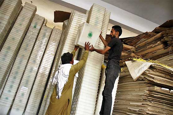 Distribution of polling material for election 2018 underway