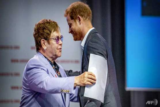 Elton John, Prince Harry launch bid to 'smash' AIDS stigma