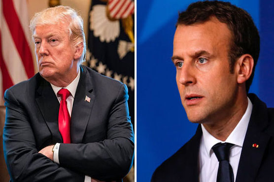 Macron tells Trump US tariffs are 'illegal', EU will respond
