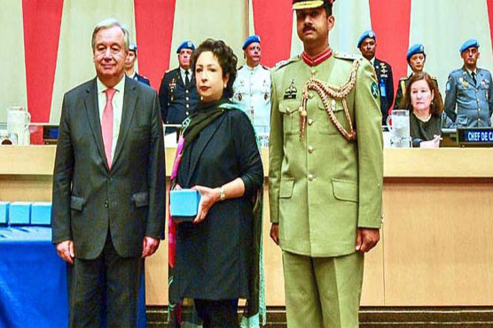 Seven Pakistani peacekeepers honoured with UN medals posthumously
