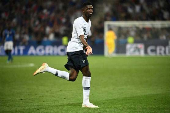 Dembele gem caps France win over Italy