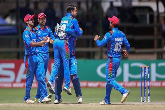 Khan spins Afghanistan to big win in 1st Bangladesh T20