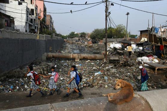 Delhi slum drowning in plastic as Environment Day focuses on India