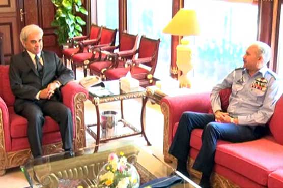 Air Chief calls on caretaker PM
