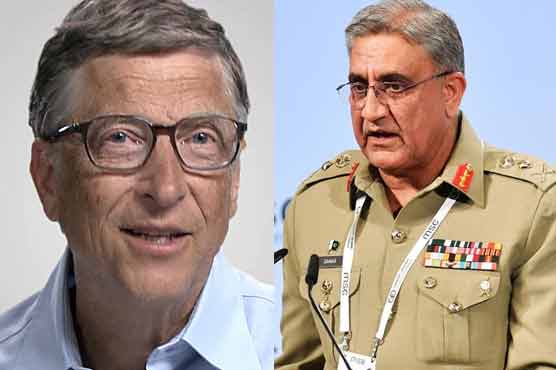Bill Gates felicitates COAS on successful anti-polio campaign 