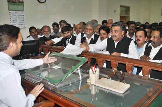 Receiving, filing of nomination forms continue