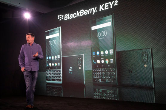 New BlackBerry phone aims to revive faded brand