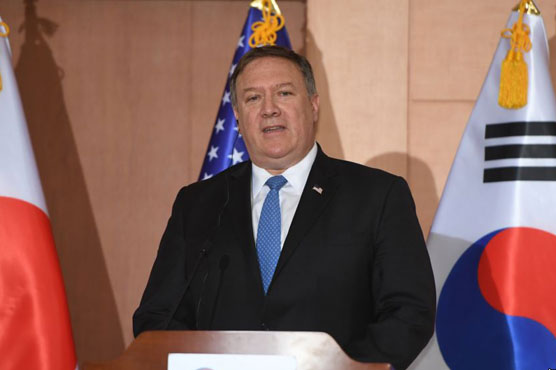Pompeo says North Korea sanctions to remain until complete denuclearisation