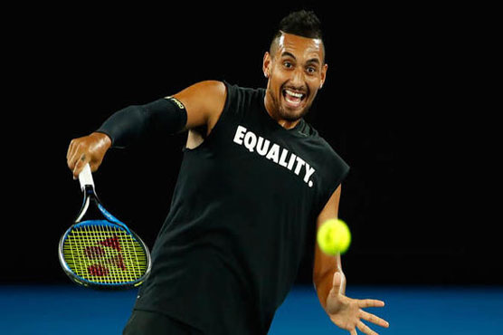 Struggling Kyrgios scratches out 'terrible' Stuttgart win