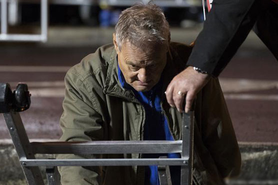 Australian artist emerges alive from three-day burial under road