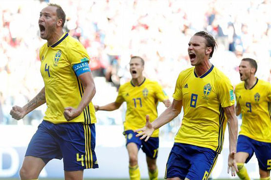 VAR penalty gives Sweden a narrow win over South Korea