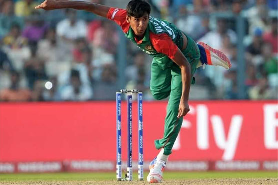 Bangladesh's injured Mustafizur out of Windies tour