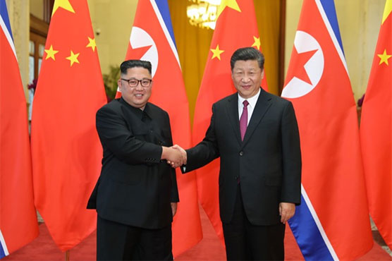 North Korea's Kim hails 'unity' with China in new visit