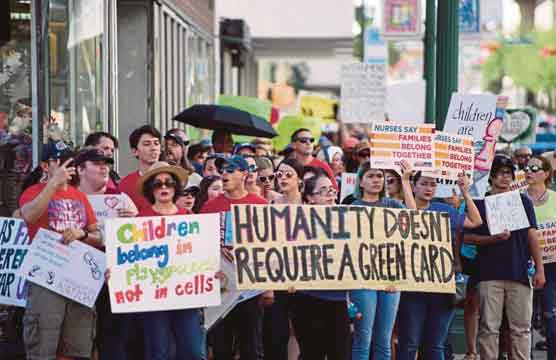 Split families in limbo amid Trump immigration chaos