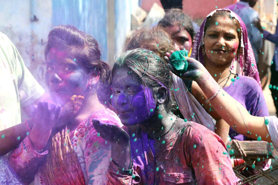 All set for Holi celebration today All set for Holi celebration today