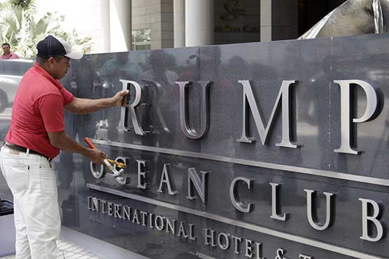 Trump name stripped from Panama hotel in property dispute