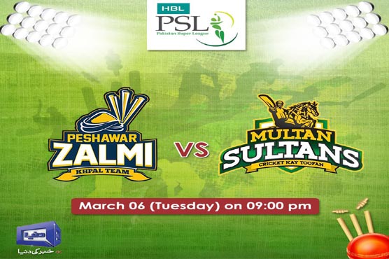 Reigning champions Zalmi to face table-toppers Sultans today