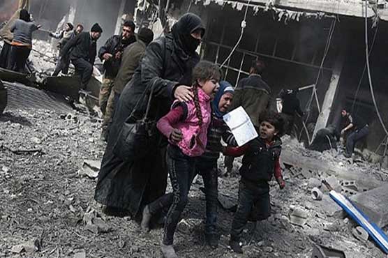 Strikes hit Syria's battered Ghouta as death toll hits 800