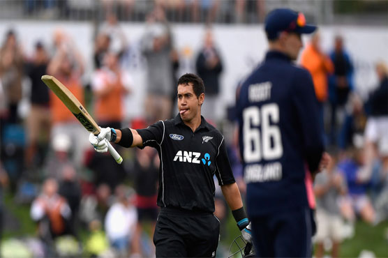 Injured Taylor hammers career-best 181 as New Zealand beat England