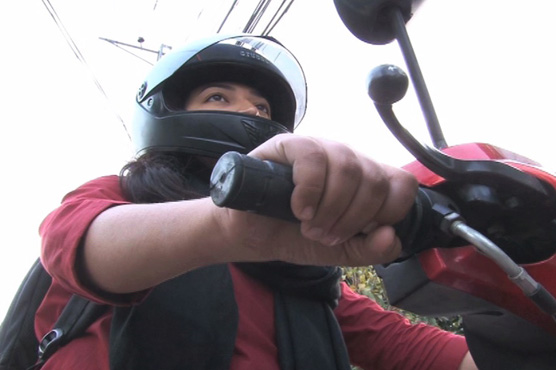 For Urooj Fatima, riding a scooty is not a challenge but her life