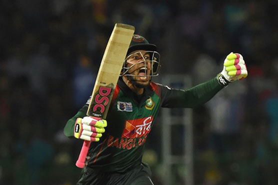 Mushfiqur leads Bangladesh to record chase in T20 tri-series