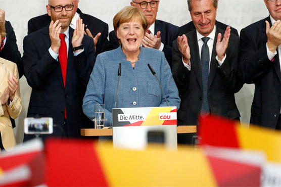 German parliament confirms Chancellor Merkel for fourth term