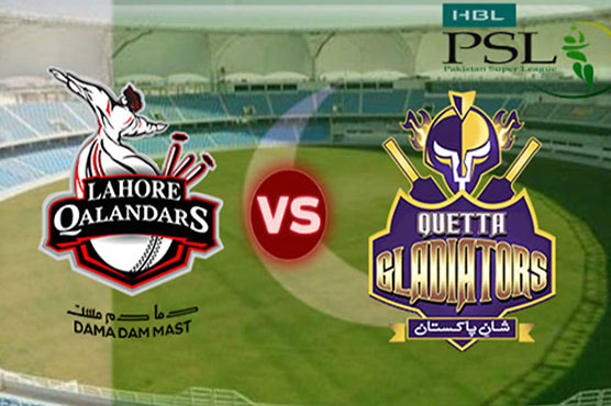PSL3: Quetta Gladiators to take on Lahore Qalandars tonight