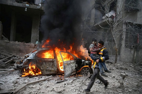 Syria conflict rages as war enters eighth year