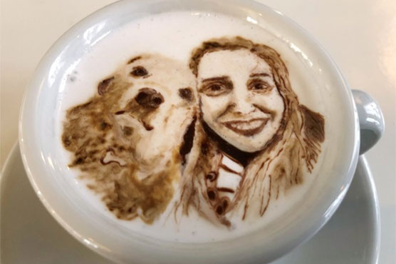 Mocha master: SKorea barista adorns coffee with works of art