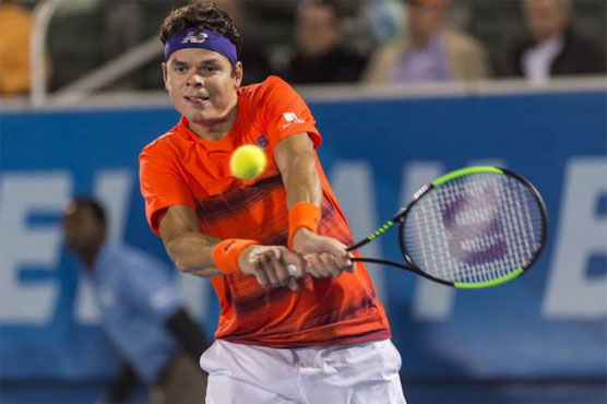 Tennis: Raonic books semi-final showdown with Del Potro