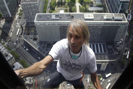 At 55, 'French spiderman' keeps climbing world's skyscrapers