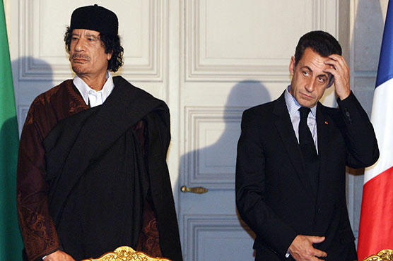 French ex-president Sarkozy held in Libya financing probe