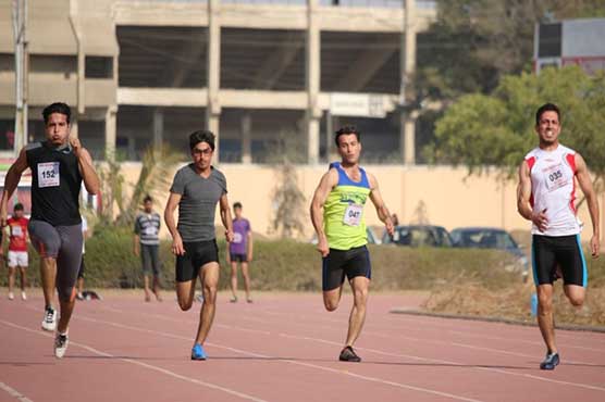 Trials for selection of Pak Jr athletics team on March 31