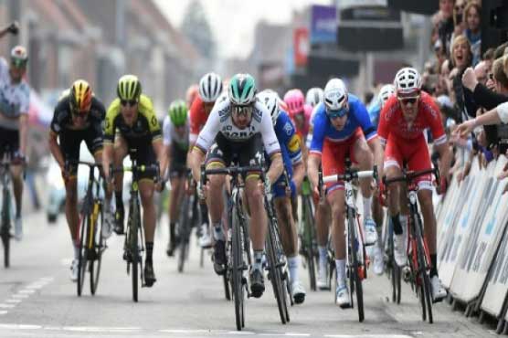 Sagan beats Quick-Step quartet for Gent-Wevelgem victory