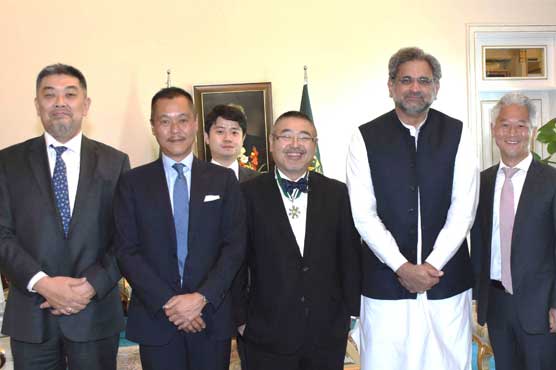 Vice Chairman Mitsubishi Corporation calls on PM Abbasi 