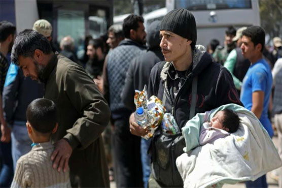 Thousands more rebels, civilians reach northwest Syria