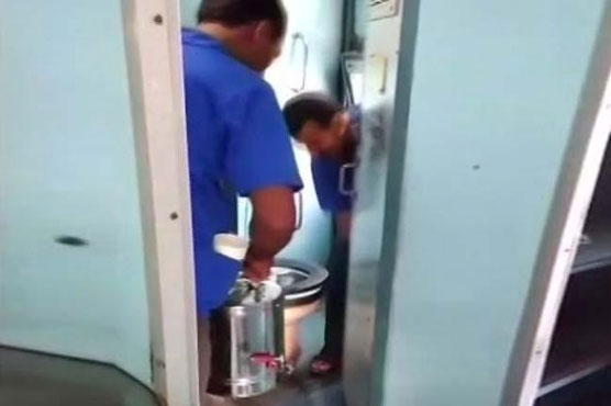 India splutters in anger after toilet water used for train tea