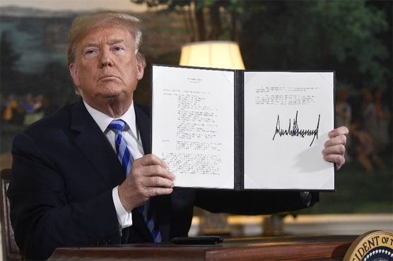 Trump withdraws from Iran deal, defying allies