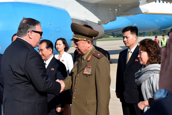 North Korea frees three US detainees ahead of Trump summit